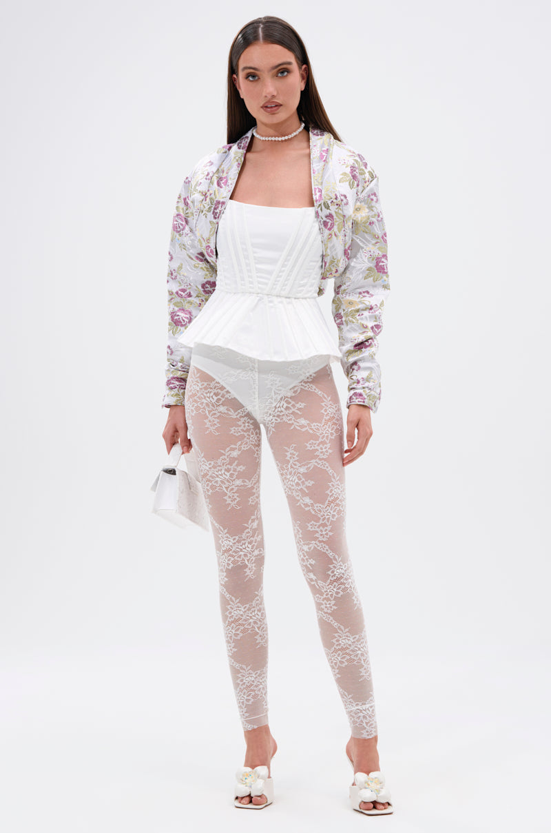 SUPER LACE STRETCHY LEGGINGS – AKIRA