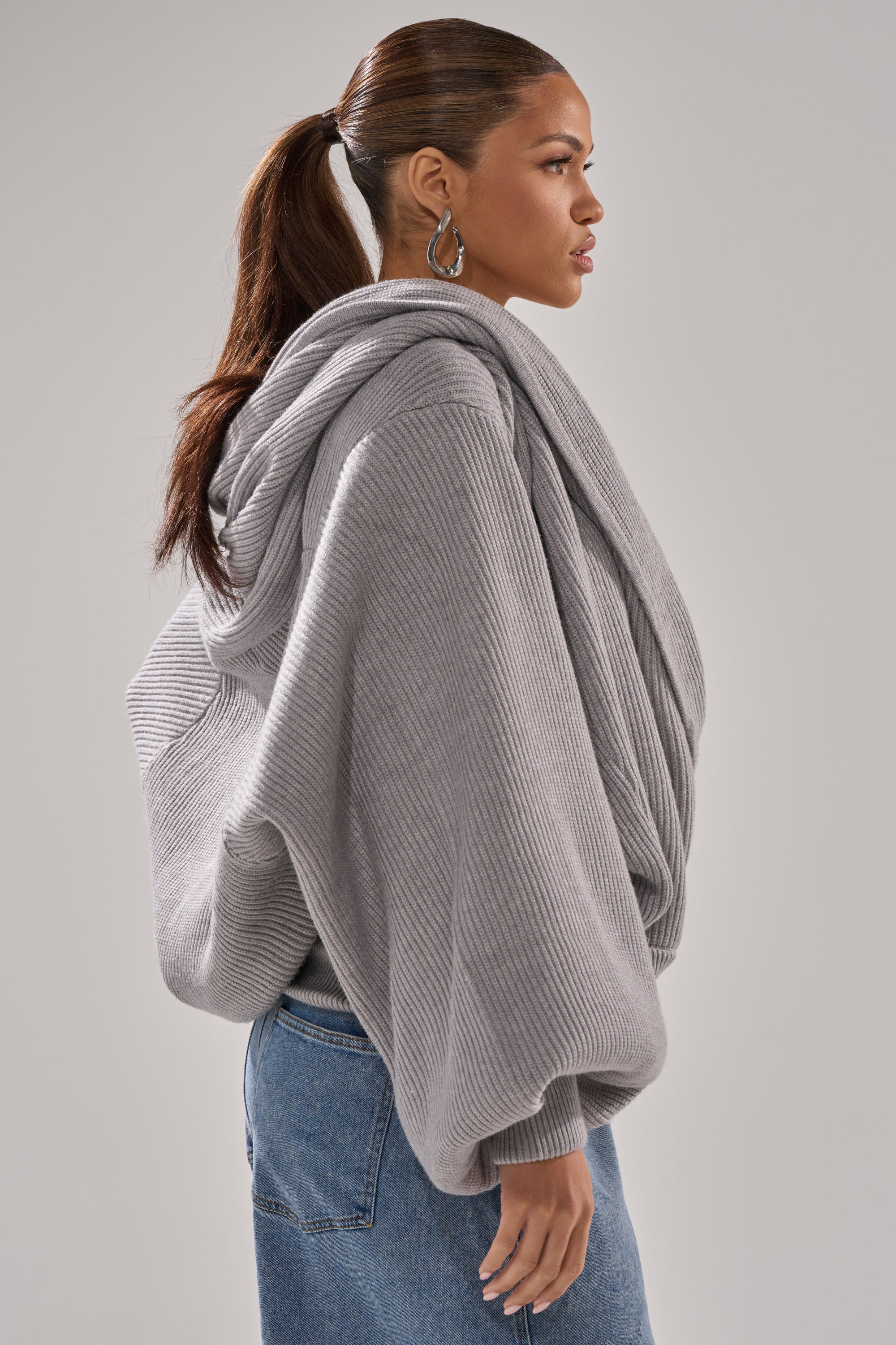 CRAZY FOR YOU CROSS FRONT SWEATER – AKIRA