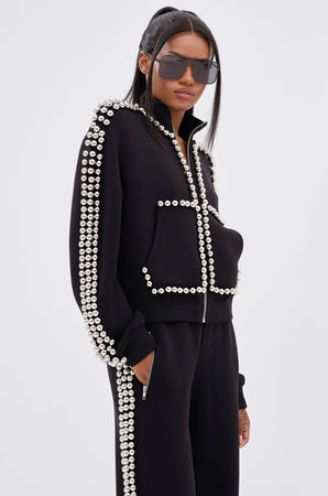 BALLS TO THE WALL ZIP UP SWEATSHIRT IN BLACK – AKIRA