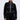 A woman wearing the AKIRA Label PEARL GIRL ZIP UP SWEATSHIRT and matching pants, both featuring rows of white beads. She faces forward with her hair pulled back and accessorizes with large hoop earrings.