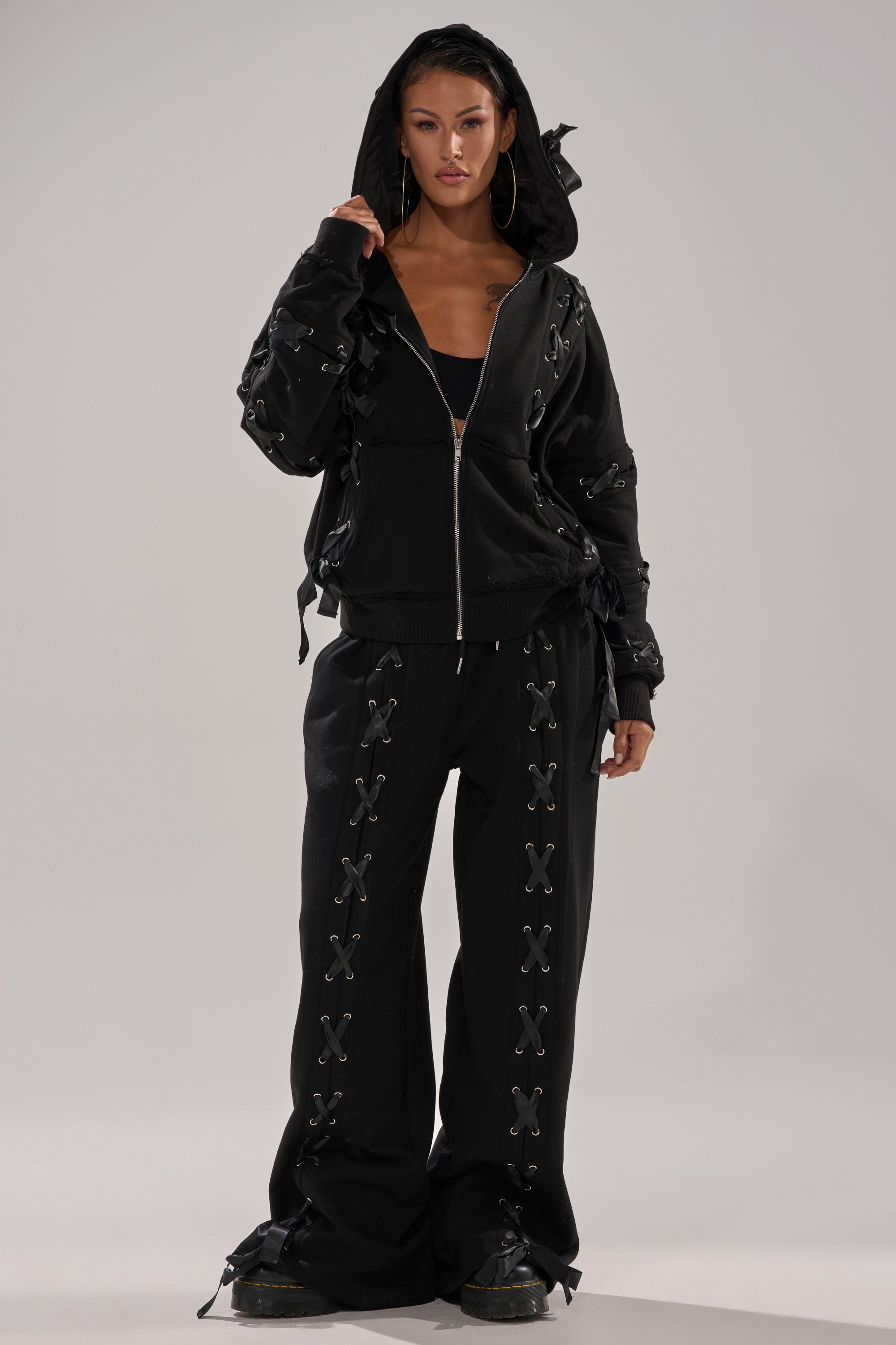 ALL LACED UP HOODIE – AKIRA