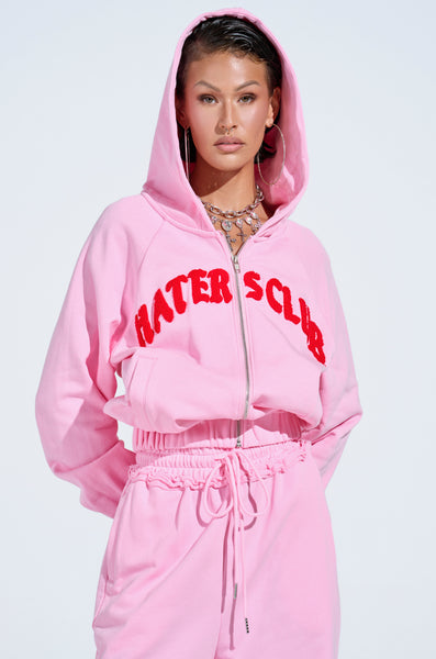 ボーダーズアットバルコニー ZIP UP HOODIE 36 さくらいろ ボーダーズアットバルコニー ZIP UP HOODIE 36 さくらいろ 【公式通販】