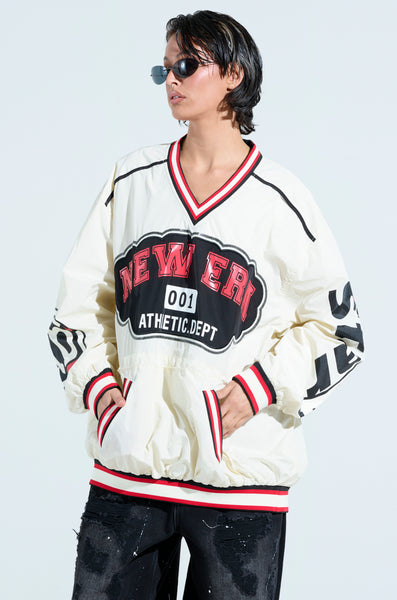 NO BIGGIE OVERSIZED NYLON SWEATSHIRT – AKIRA NO BIGGIE OVERSIZED NYLON SWEATSHIRT – AKIRA
