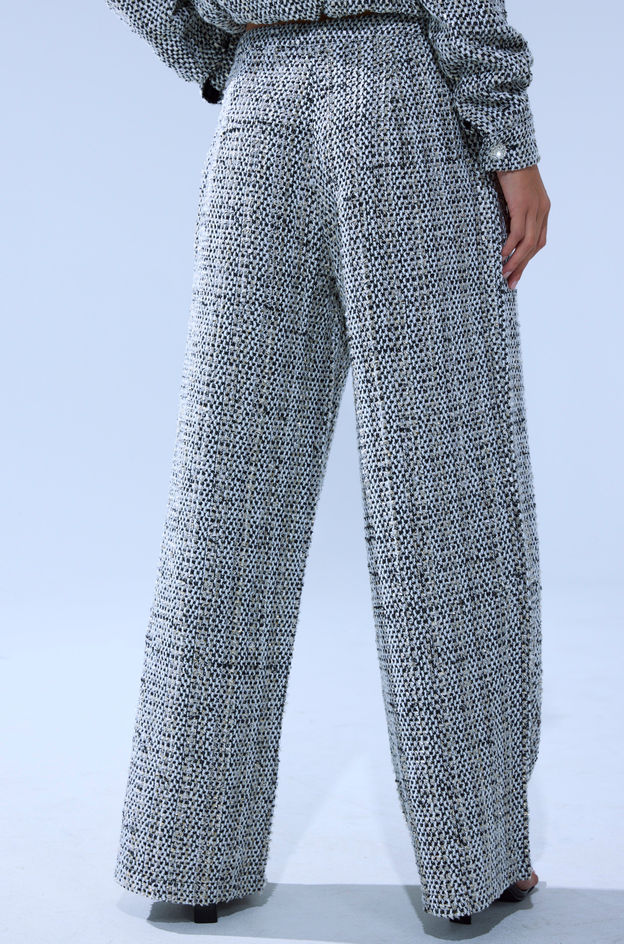 DRESSY VIBES TWEED PANT – AKIRA