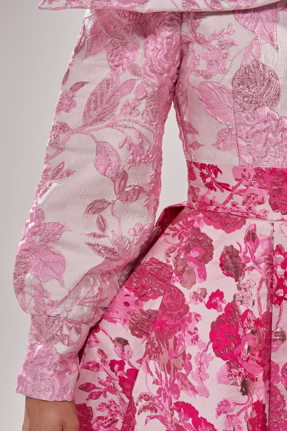 akira pretty in pink brocade mini dress AKIRA