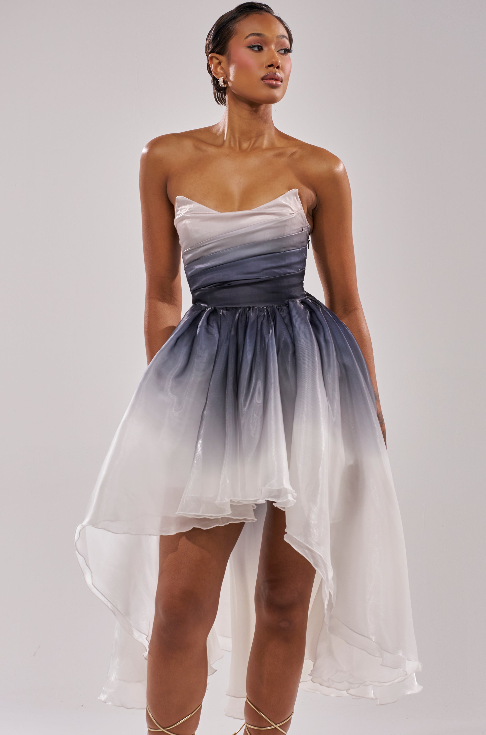 princess polly baby blue dress Matte Jersey Maxi Dress main image 0