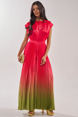 SUNSET VIBES SATIN JUMPSUIT – AKIRA