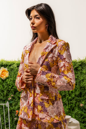 LILA LACE BLAZER – AKIRA