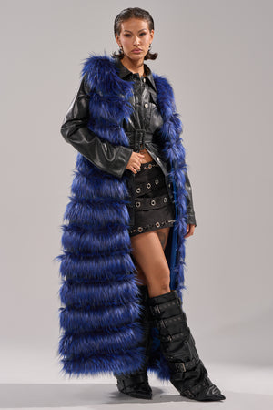 トップス Fur Liner Vest / Blue / MIKIOSAKABE Black Hooded Fur Vest for Men I Real Fox Fur Winter Outwear - Etsy