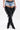 AZALEA WANG KARTICE BLACK FLAT WESTERN CHAP BOOT