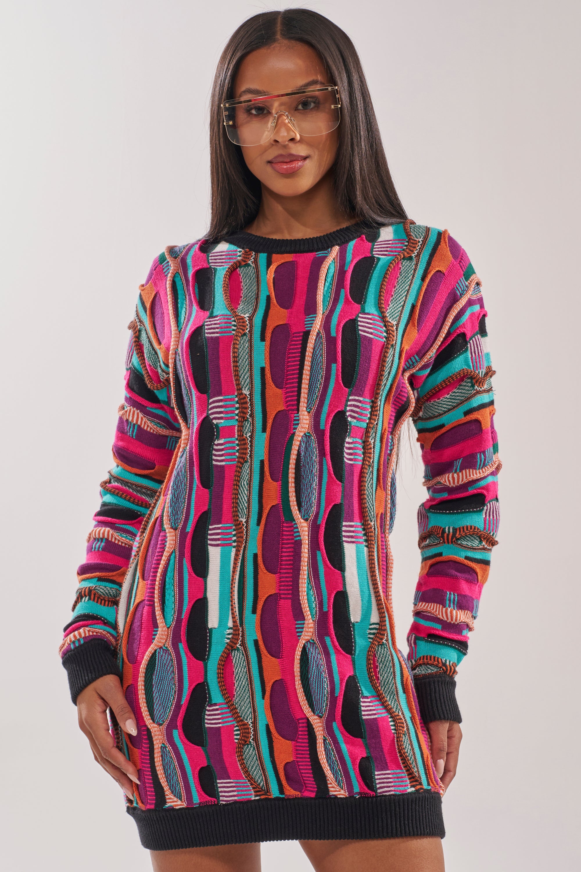 AKIRA Carlton Could Never Knit Sweater Dress | Size Small AKIRA Carlton Could Never Knit Sweater Dress | Size Small