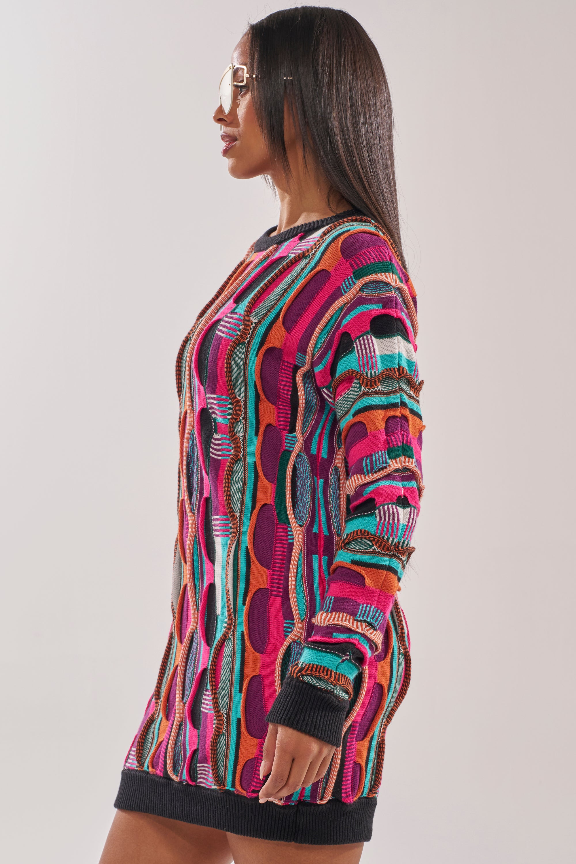 AKIRA Carlton Could Never Knit Sweater Dress AKIRA Carlton Could Never Knit Sweater Dress