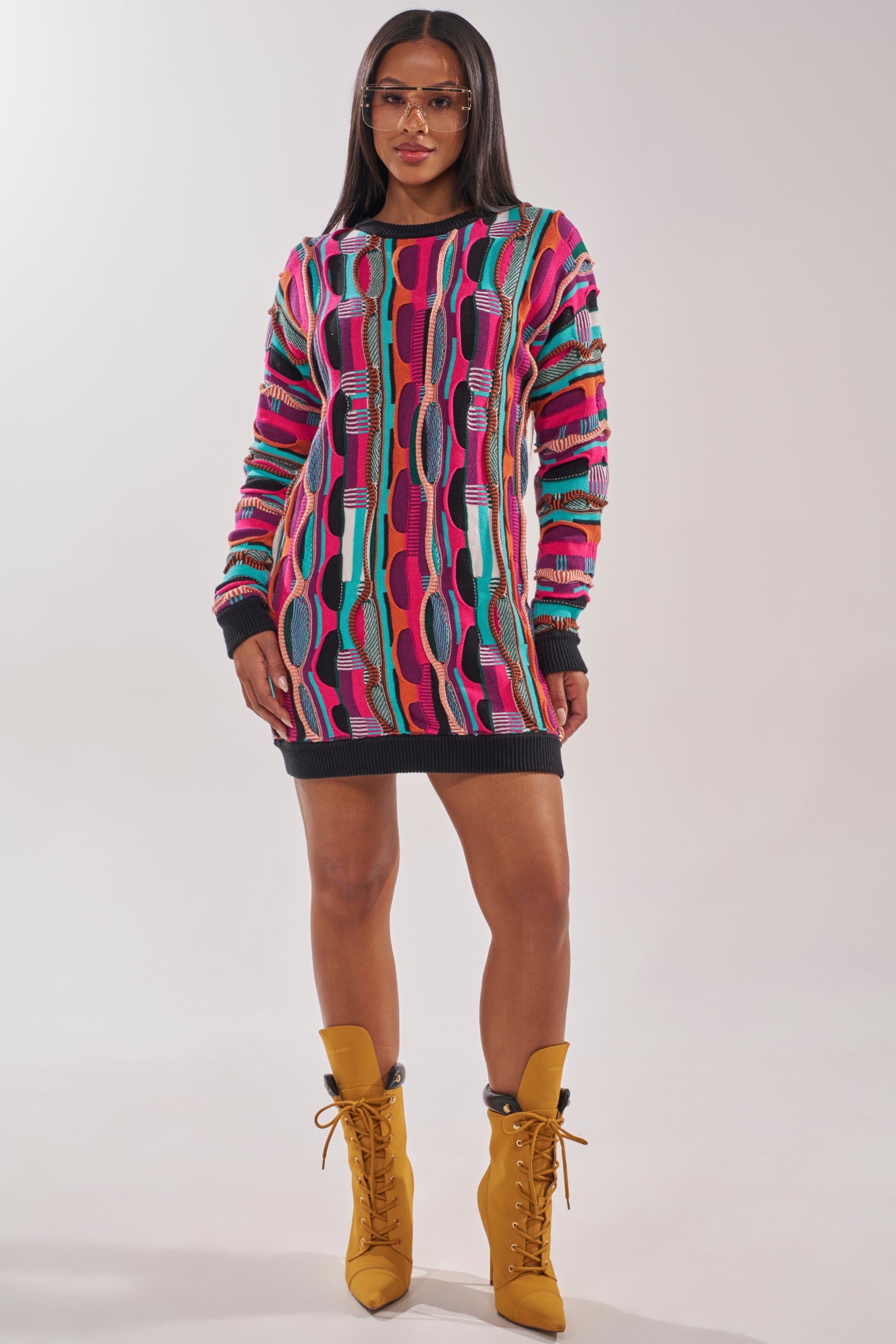AKIRA Carlton Could Never Knit Sweater Dress | Size Small AKIRA Carlton Could Never Knit Sweater Dress | Size Small