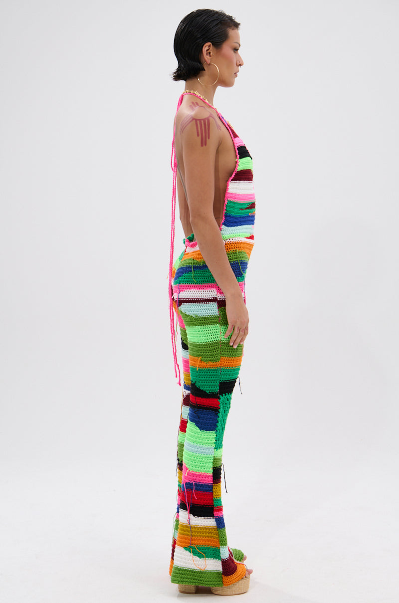 FUNKY TOWN CROCHET JUMPSUIT – AKIRA