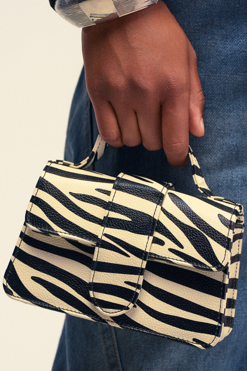 LETS GET WILD ZEBRA BAG – AKIRA