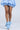 AZALEA WANG KLARICE BLUE OPEN TOE BOOTIE