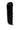 The AZALEA WANG LANGLEYE BLACK THIGH-HIGH FUR LUXE BOOT is a single tall boot wrapped in thick, shaggy black faux fur with a pointed toe at the base.