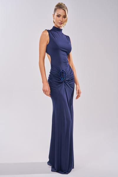 blue camo dress Military Fighter Jet Navy Camo Blue Sleeveless Dress