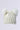The LEXII Rhinestone Knit Mouse Beanie in white features shimmering vertical rows and faux fur pom-poms resembling mouse ears, making it pop against a light gray background.