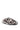 The AZALEA WANG LOVING LEOPARD SANDAL, featuring a fluffy faux fur upper with a chic leopard print design in shades of white, brown, and black, is displayed against a plain white background.