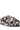AZALEA WANG LOVING LEOPARD SANDAL, boasting a luxurious leopard print design similar to a stylish faux fur upper, showcasing shades of brown, black, and white, displayed on a white background.