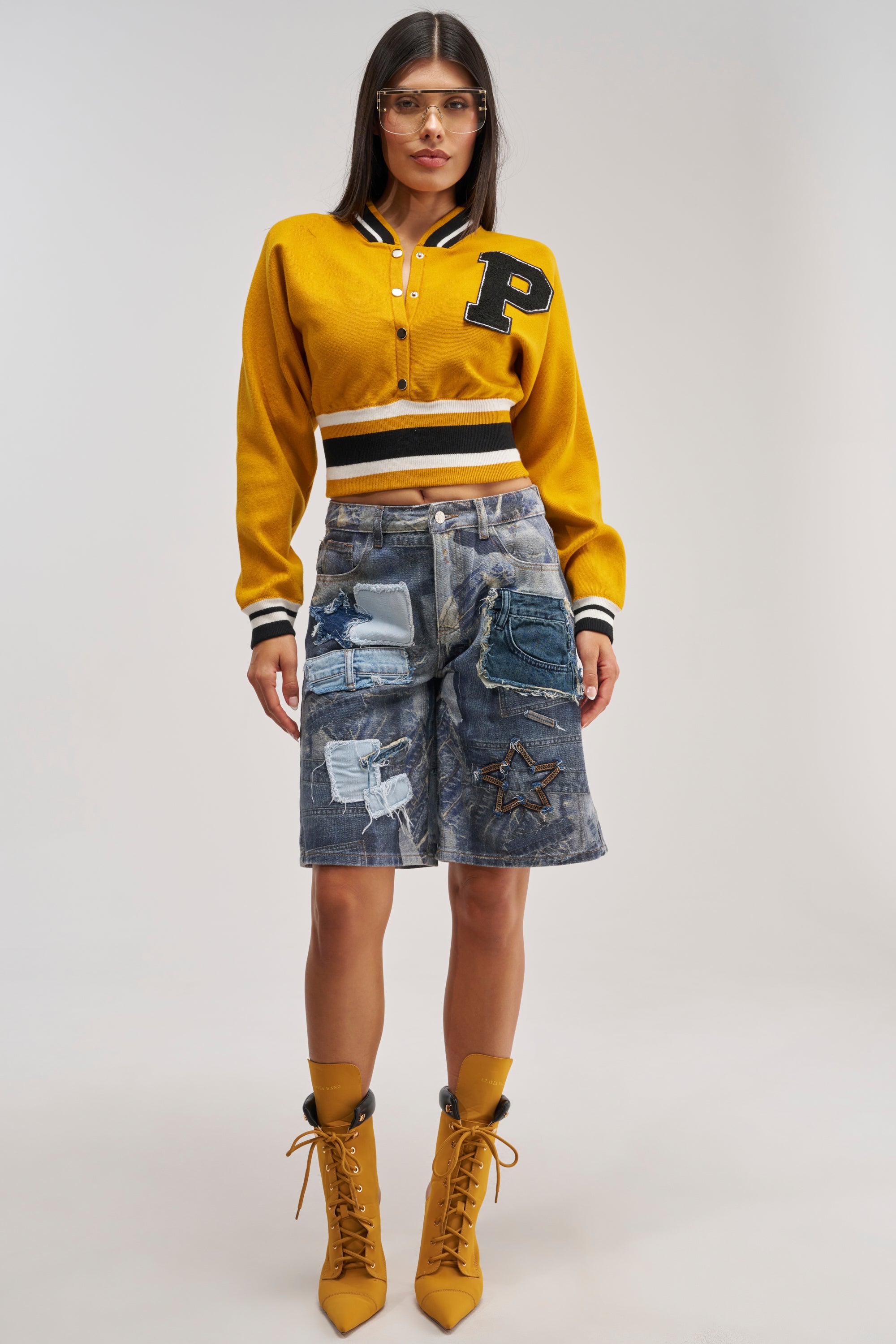 STARS IN THE SKY DENIM SHORT – AKIRA