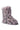 The MELANIE PINK LEOPARD FURRY BOOTIE offers a cozy cold-weather design with its fuzzy single boot style, featuring a light pink base adorned with black leopard-like spots. Made from faux fur, it provides both warmth and comfort against a white background, making it ideal for snug days.
