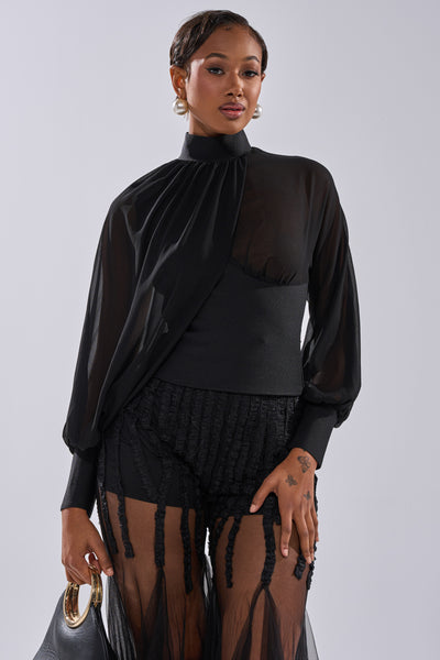 FIRST THING FIRST BLOUSE – AKIRA