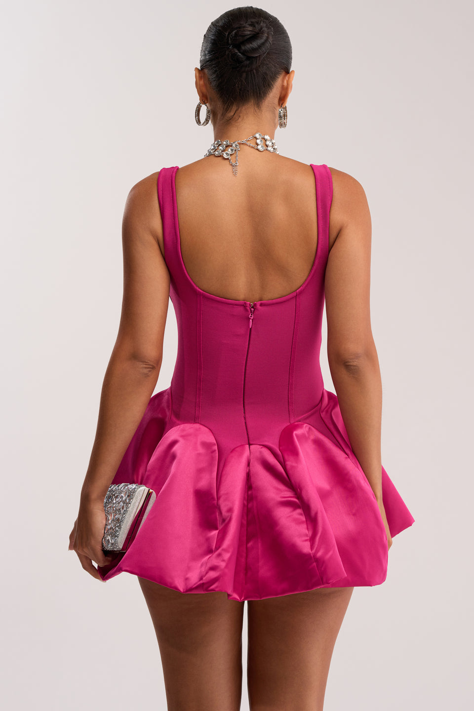 a frame mini dress $469 Frame Women's White Self-Tie V-Neck Puff Sleeve Eyelet Mini-Dress Size M