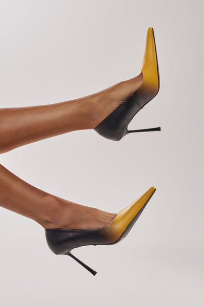 AZALEA WANG YELLOW OMBRE EFFECT STILETTO PUMP – AKIRA