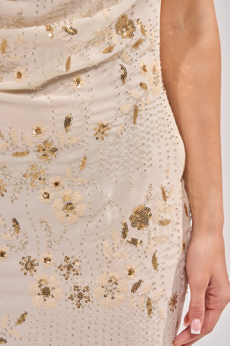 blush embellished maxi dress Catherine Embellished Maxi Dress Pink
