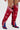 AZALEA WANG NELLA BLUE MULTI WESTERN EMBELLISHED BOOT