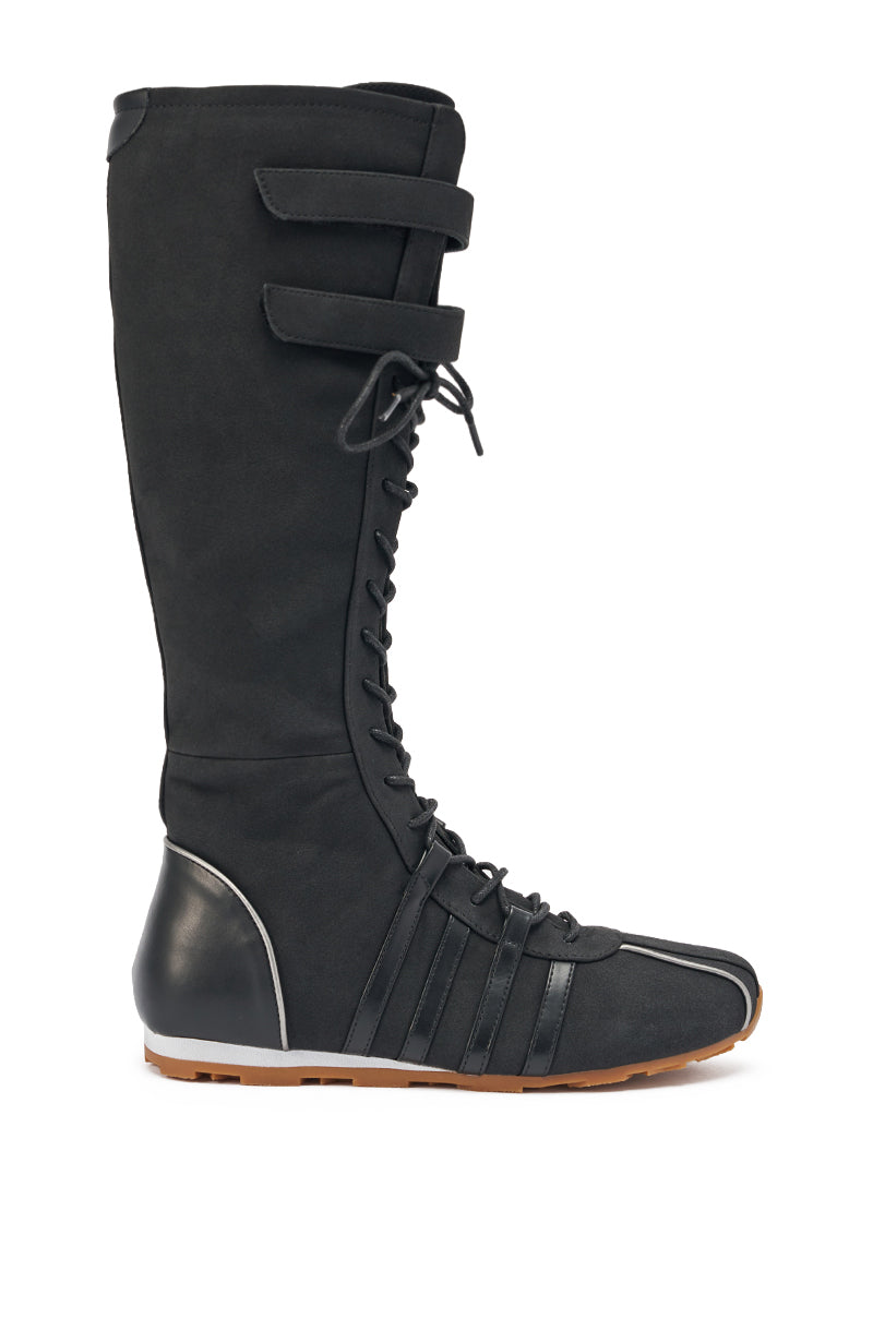 Akira Azalea Wang Ozzy Flat Sneaker Shoes | Black