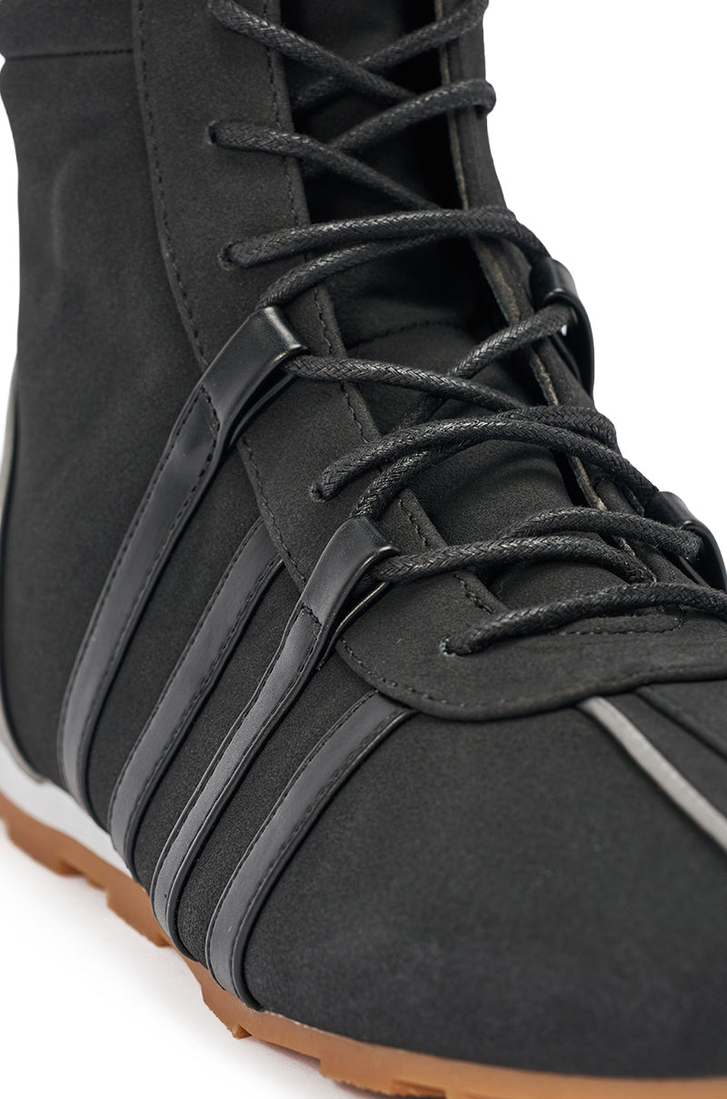 AZALEA WANG OZZY BLACK FLAT SNEAKER – AKIRA
