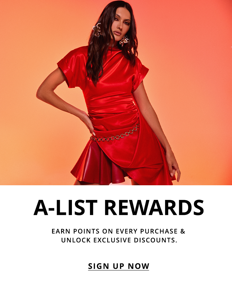 A-LIST REWARDS: Earn points on every purchase & unlock exclusive discounts. SIGN UP NOW