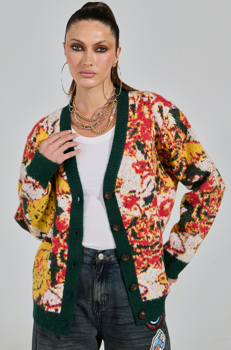 FLOWER MADNESS CARDIGAN – AKIRA