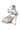 AZALEA WANG ROBINSON SILVER WATCH SHOE STILETTO SANDAL