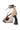 AZALEA WANG ROSENDO TAN AND BLACK WRAPE UP PUMP CHUNKY