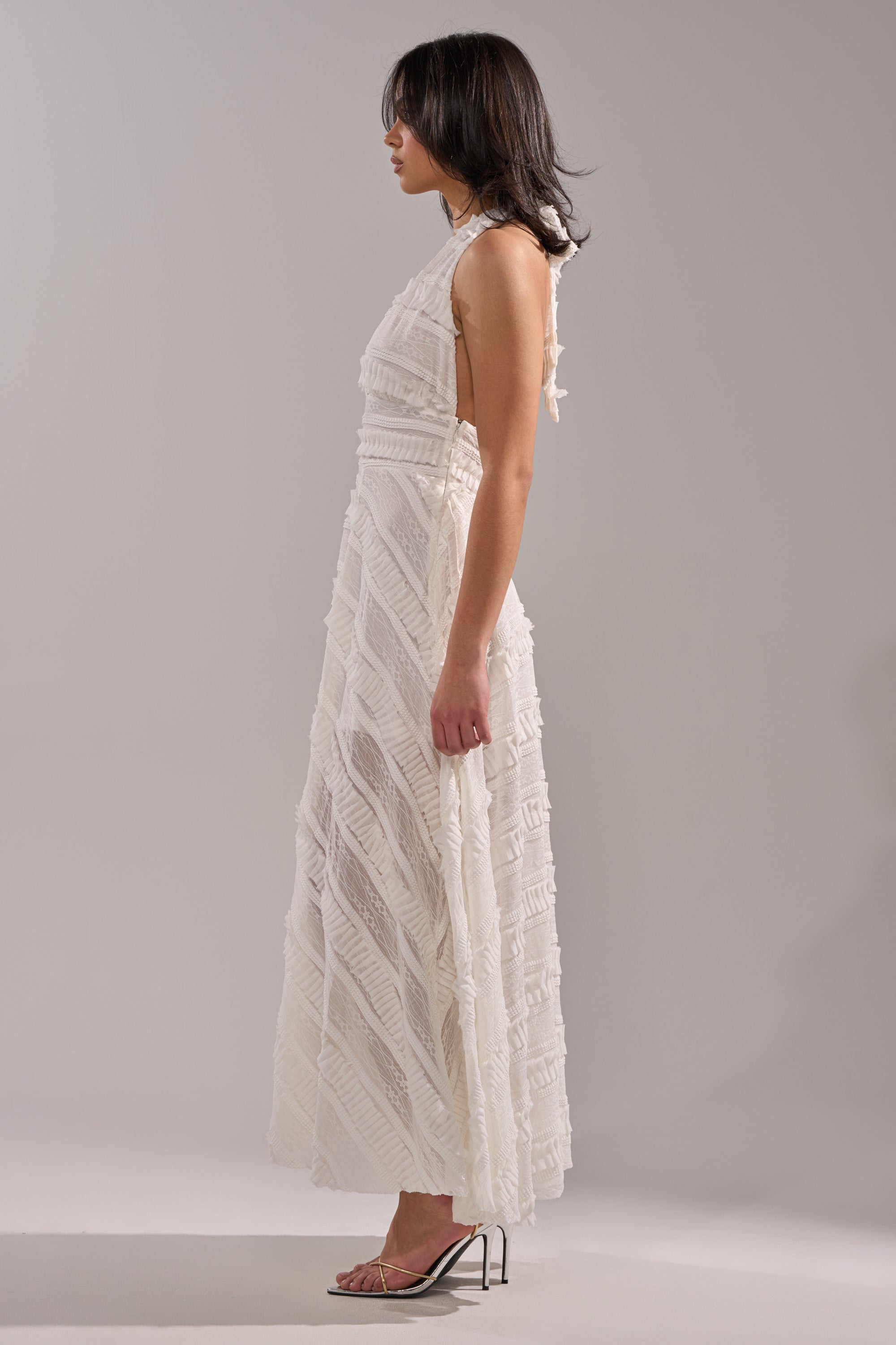 SITTING PRETTY WHITE WOVEN MAXI DRESS – AKIRA