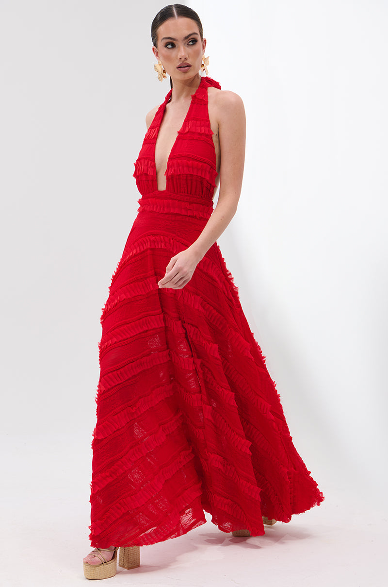 IN MY OWN WORLD MAXI DRESS – AKIRA