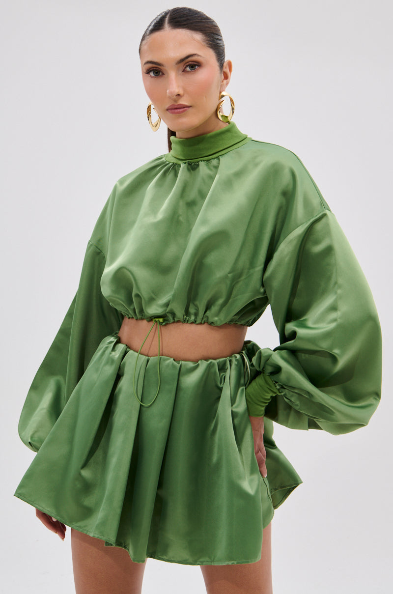 POP IT OFF TURTLENECK BLOUSE – AKIRA