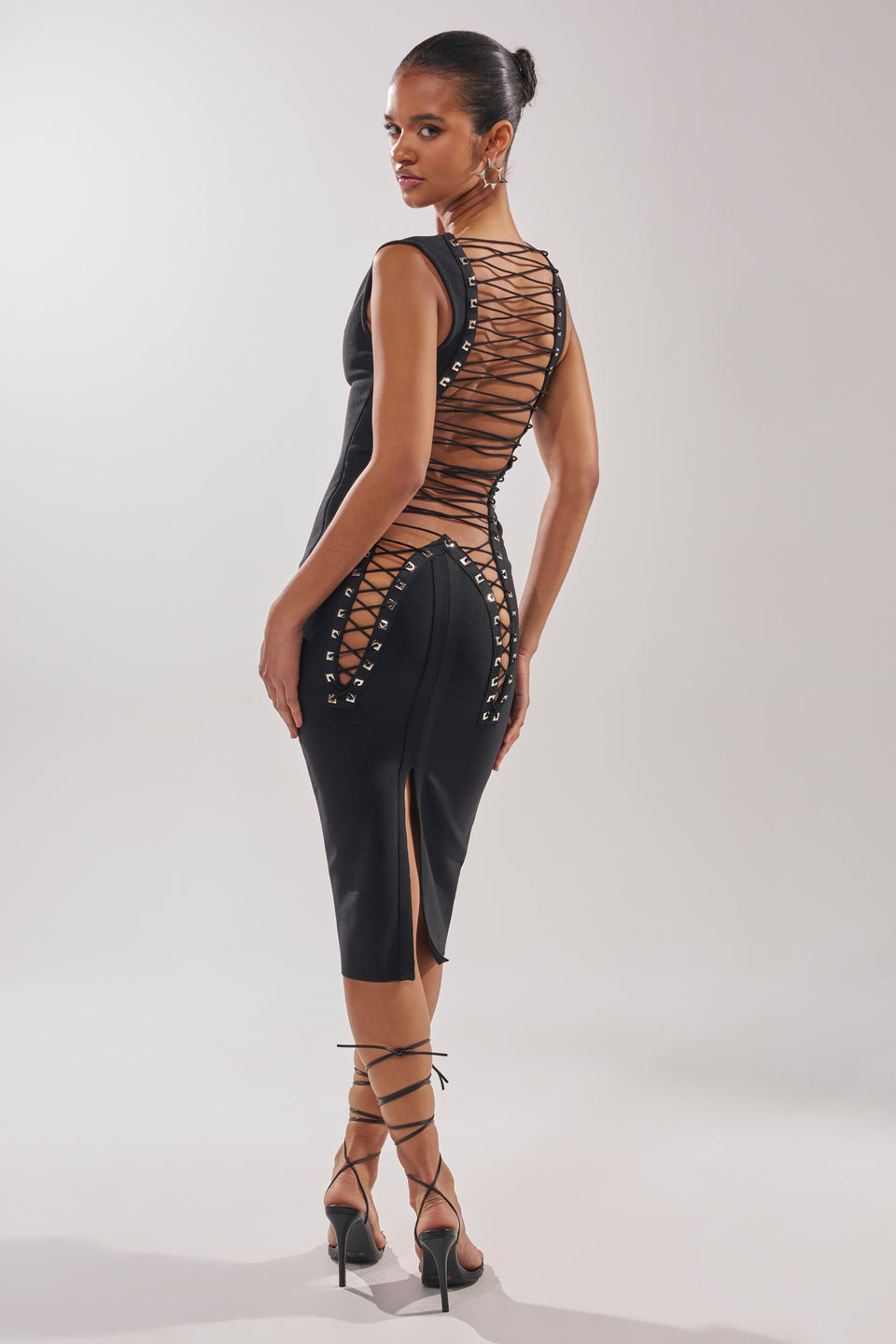 and now this women's sleeveless corset midi dress reviews Sleeveless Corset Pleated Midi Dress
