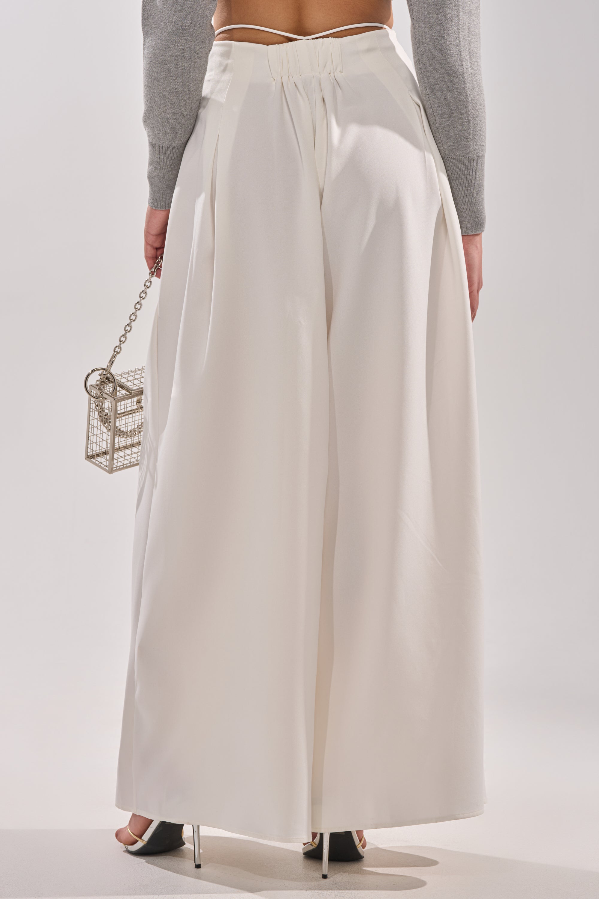 GLORIOUS PLEATED WIDE LEG TROUSER – AKIRA