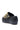 The AZALEA WANG SERGO BLACK EMBELLISHED CHUNKY SANDAL is a black faux leather, closed-toe platform clog featuring shiny gold studs, a chunky silhouette, and a sleek matte finish.