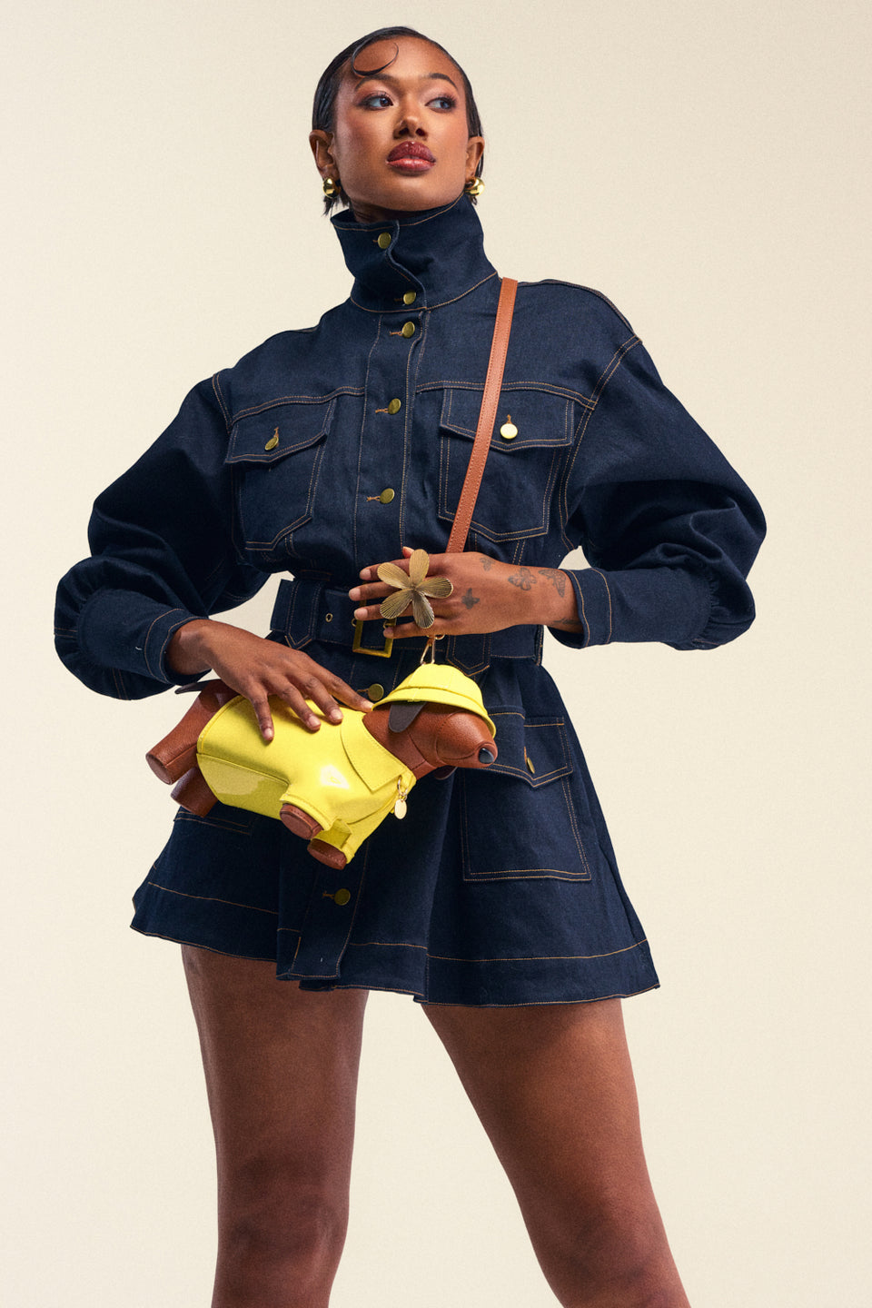 akira denim dress STARTING NEW MIDI 30 Shoulder to Hem DENIM FOR DAYS MAXI DRESS
