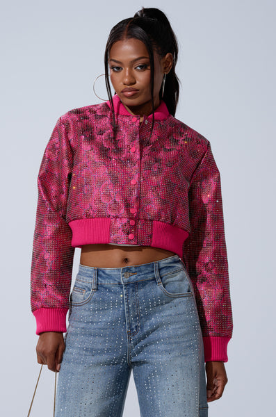 yuuuki！AMERI GLITTER JACQUARD JACKET Jacket Jackie O - black