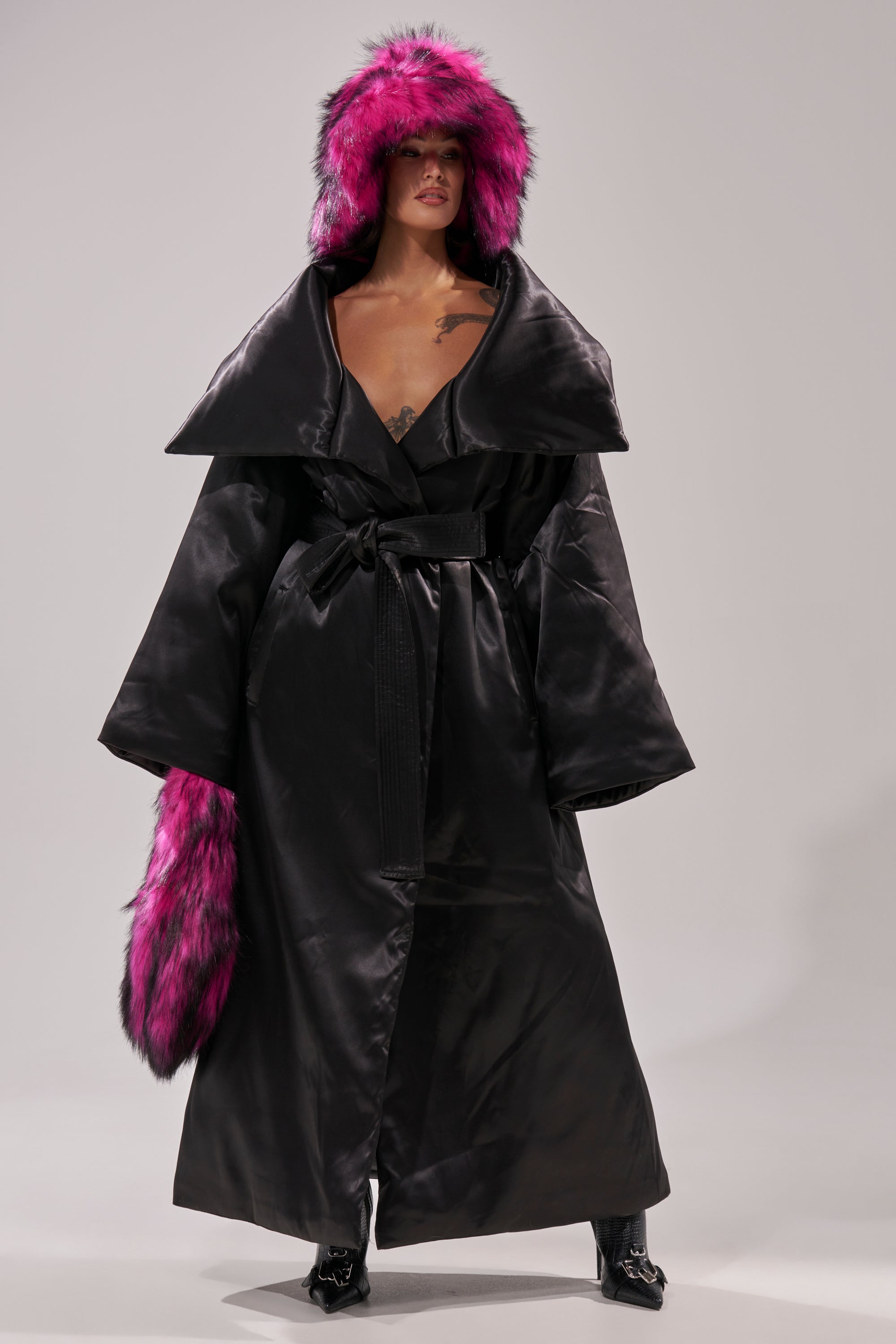 【so様】 aere vintage satin coat AERE Satin Blazer - AirRobe