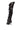 The AZALEA WANG SWELCIE Chocolate Brown Thigh-High Boot features folded and snap details, a sleek stiletto heel, and is displayed in profile against a white background.