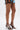 AZALEA WANG SYDONDIA BLACK WATCH SHOE STILETTO SANDAL