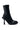 The AZALEA WANG TARROW STILETTO PU BOOTIE IN BLACK boasts a modern design with a faux leather upper, distinctive bubble sole, and a sleek, fitted ankle.